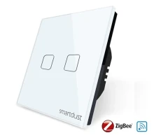 Сенсорний ZigBee/RF вимикач SK-Z802Y — 2 клавіші
